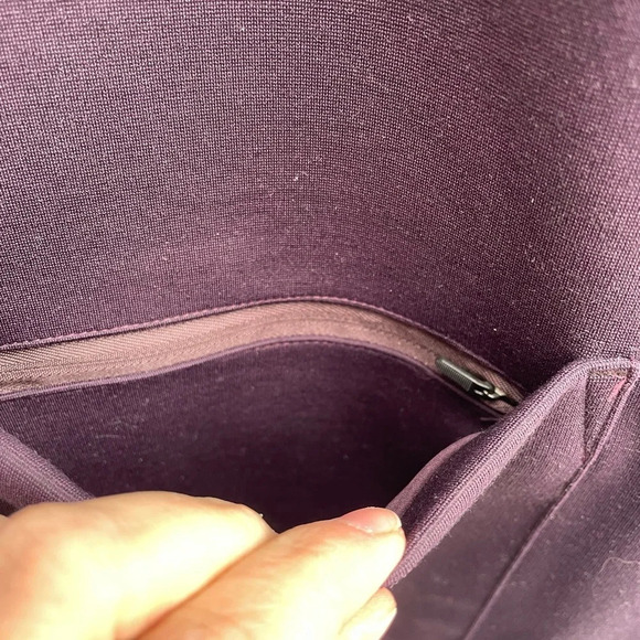 Kit and Ace Collarless Stretch Jacket, Burgundy, Small - Picture 11 of 14